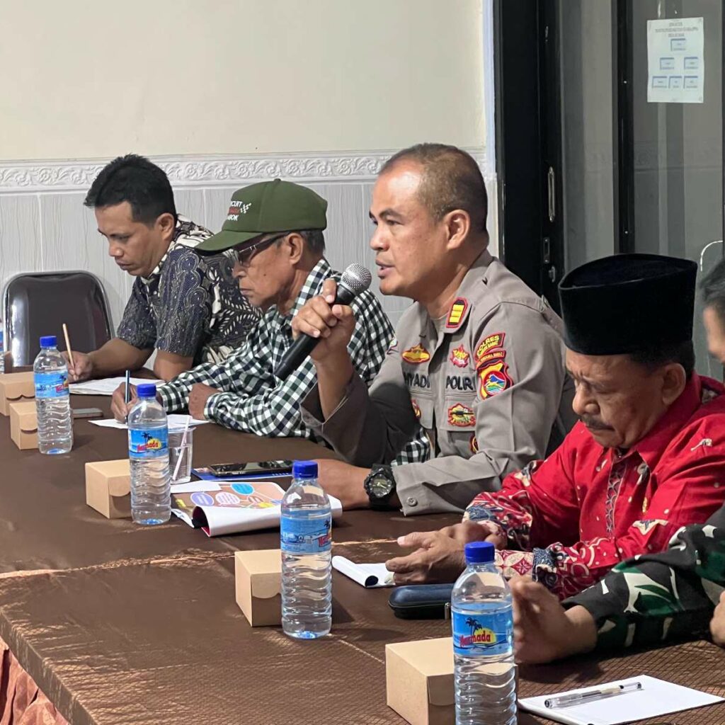 Desa Rumak Bergerak Lawan TPPO, Polsek Kediri Gelar Edukasi Warga