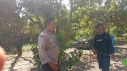 Bhabinkamtibmas Merembu Buka Akses Tani, Warga Antusias Bergotong Royong