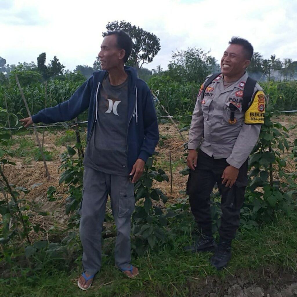Ketahanan Pangan Dimulai dari Desa, Inisiatif Bhabinkamtibmas di Dusun Beremi Kuripan