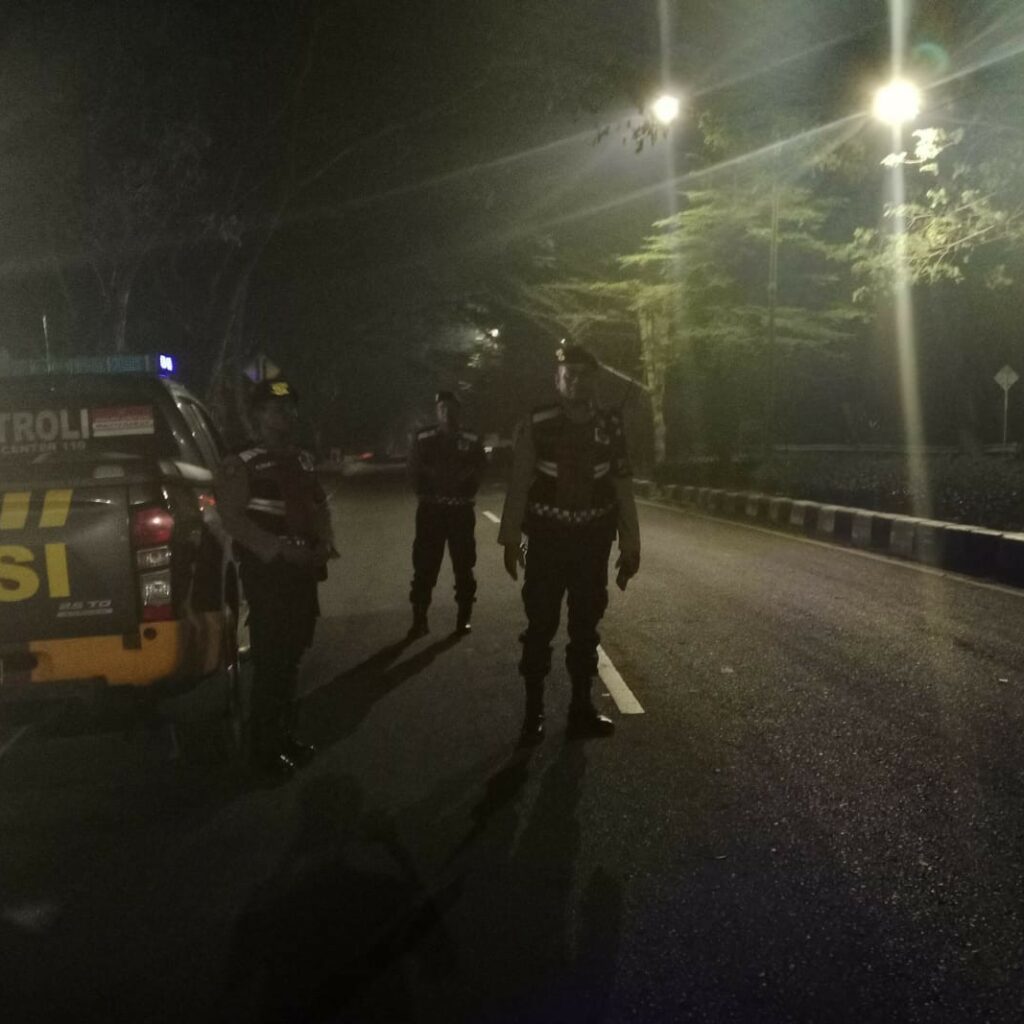 Polres Lombok Barat Intensifkan Pengamanan Malam di Jalur Rawan Kejahatan Kecamatan Kediri
