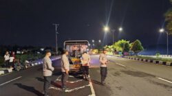Polsek Gerung Intensifkan Patroli Malam di Jalur Bypass BIL Lombok Barat