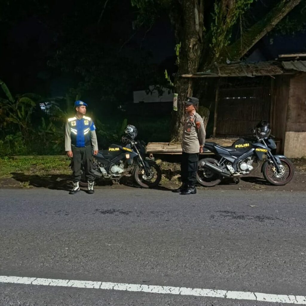 Polsek Kuripan Intensifkan Patroli Malam di Dusun Dasan Geres Pande