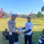 Satlantas Lombok Barat dan VOCLOM Sinergi Edukasi Keselamatan Berkendara di Gerung