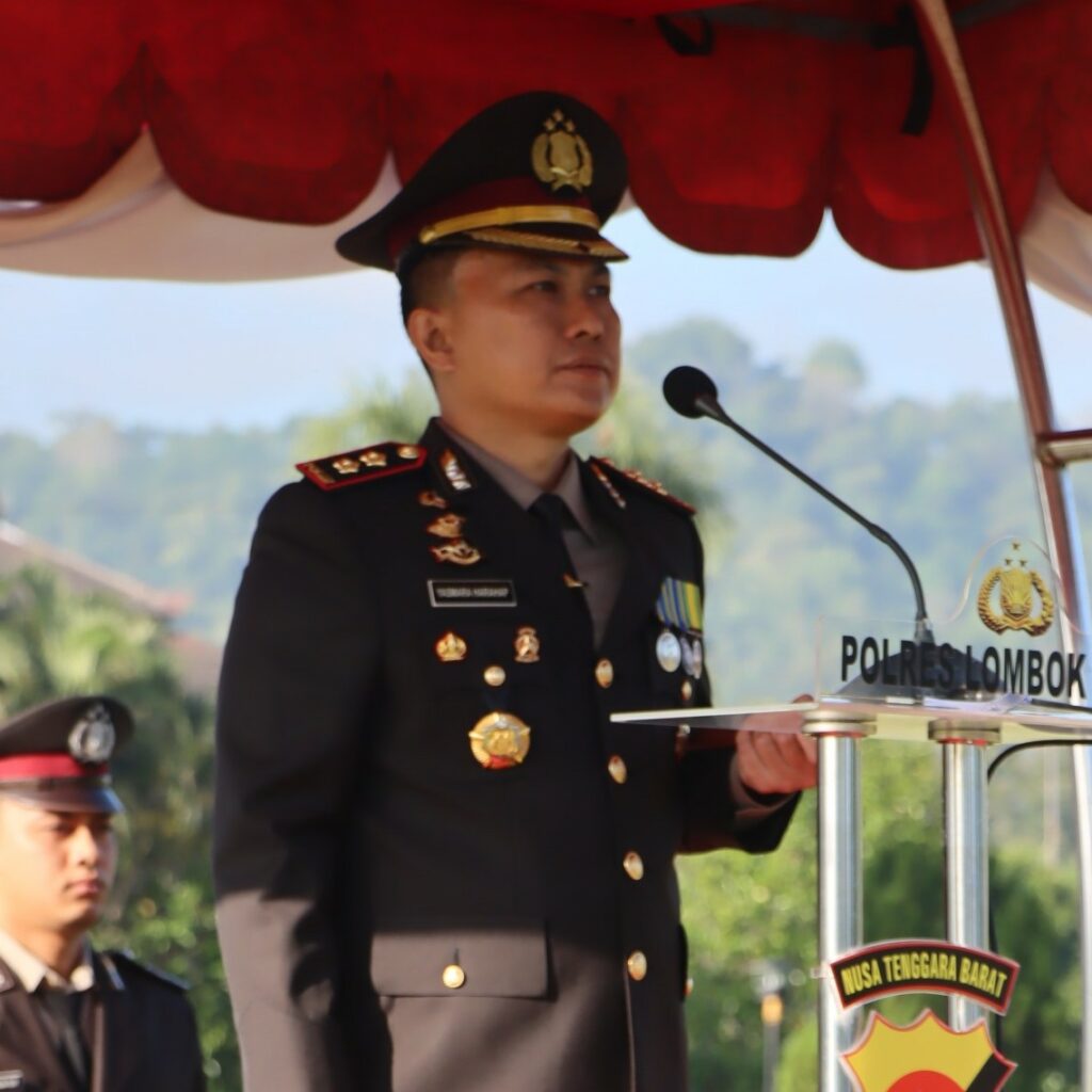 Polres Lombok Barat Gaungkan Astacita dalam Peringatan Hari Bhayangkara