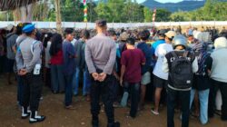 Polres Lombok Barat Amankan Peresean Ulang Tahun Paguyuban Mareje Timur