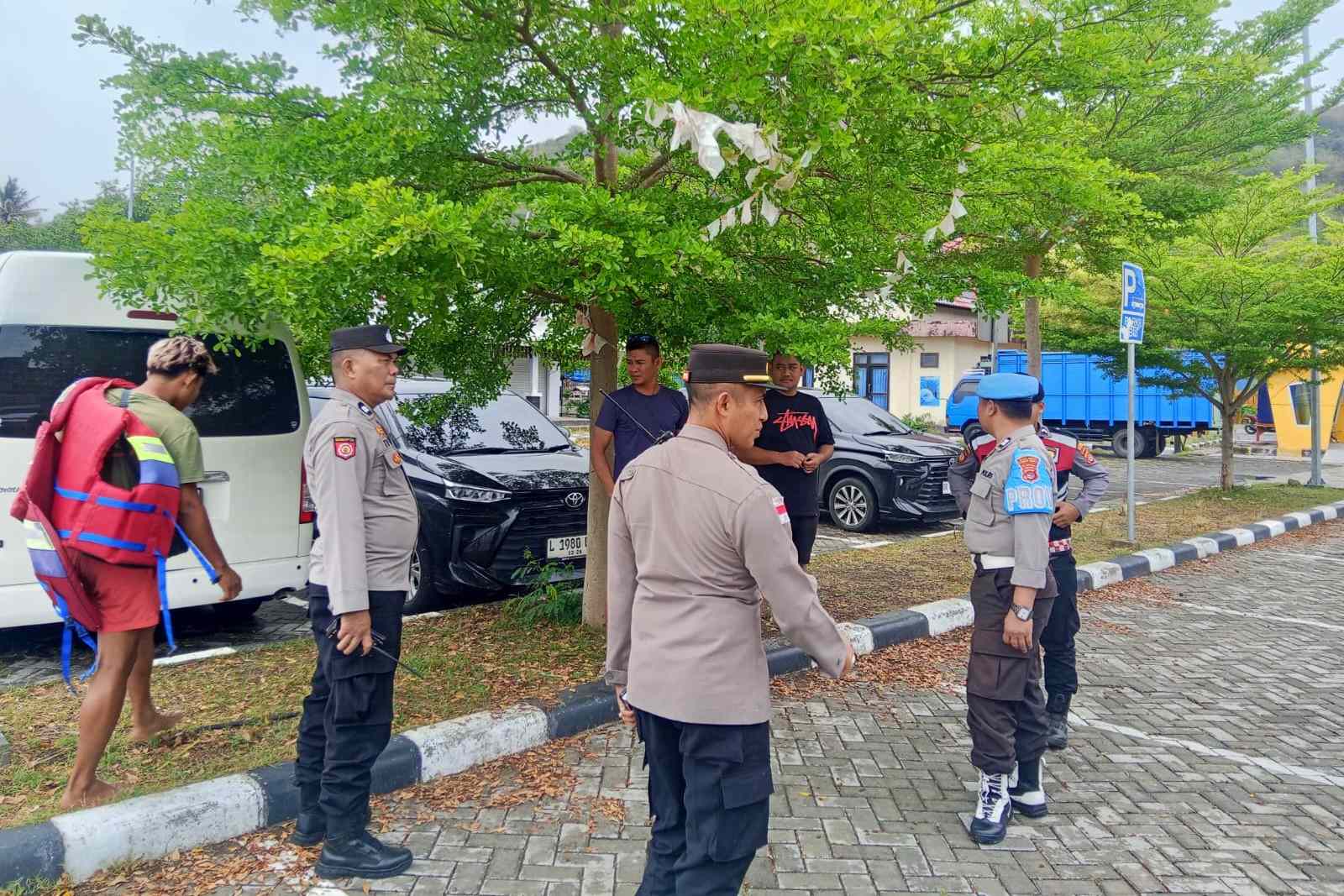 Polsek Sekotong Intensifkan Patroli Dermaga Tawun Demi Keamanan Wisatawan