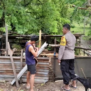 Polsek Batulayar Ajak Warga Dusun Loco Wujudkan Kemandirian Pangan Melalui Pertanian Pekarangan