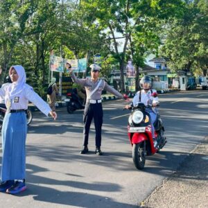 PKS SMAN 1 Gerung, Langkah Nyata Polres Lombok Barat Cegah Kecelakaan Pelajar