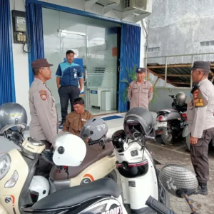 Cegah 3C, Polsek Gerung Rutin Sisir Objek Vital