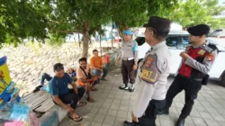 Warga Apresiasi Patroli Rutin Polsek Batulayar, Senggigi Makin Aman