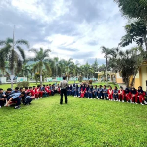 Patroli Keamanan Sekolah, Langkah Satlantas Lombok Barat Tanamkan Disiplin Sejak Dini