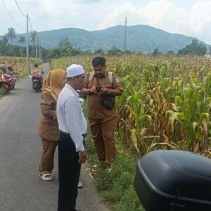 Polsek Gerung Turun ke Sawah, Bukti Nyata Dukung Ketahanan Pangan