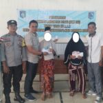 Amankan BLT DD Pelangan, Polisi Sekotong Ajak Warga Jaga Kamtibmas