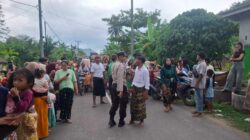 Demi Kelancaran Adat, Personel Polsek Sekotong Atur Arus Nyongkolan