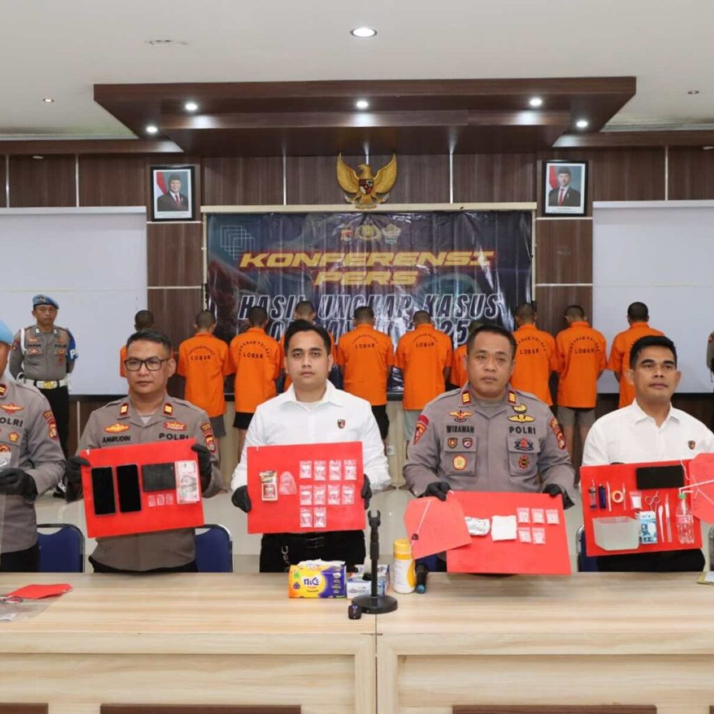 Narkoba di Lombok Barat, Polisi Amankan 17 Pelaku