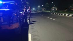 Antisipasi Kejahatan Malam, Sat Samapta Patroli ke Desa Rumak